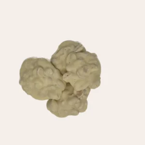 Ambachtelijke pindarotsjes wit