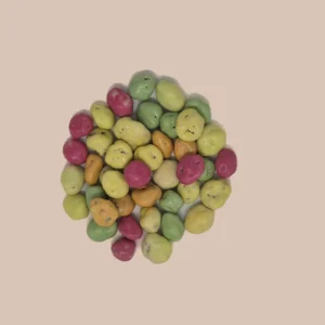 Chocolade rozijnen gekleurd